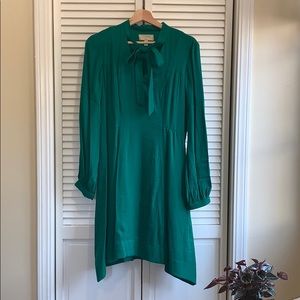 Anthropologie Moulinette Soeurs Emerald Dress